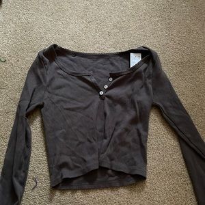 Cute fall crop top